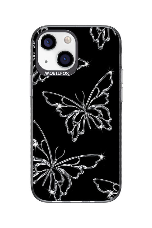 Silver Butterfly 2.0 - Apple iPhone 13 Mini