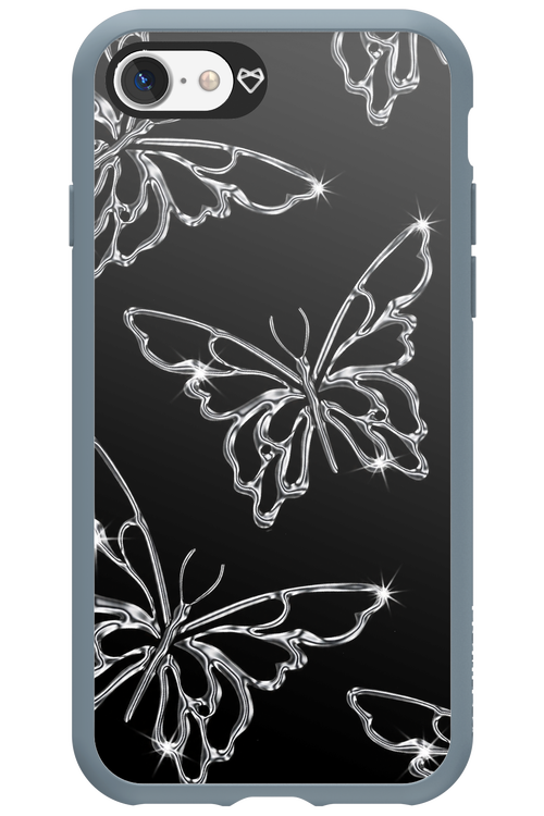 Silver Butterfly 2.0 - Apple iPhone 7