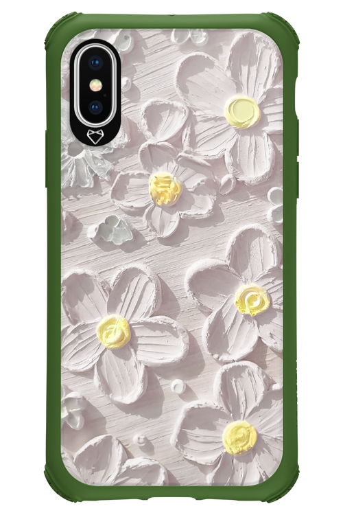 White Flowers 2.0 - Apple iPhone X