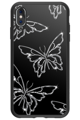 Silver Butterfly 2.0 - Apple iPhone XS Max