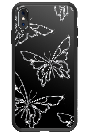 Silver Butterfly 2.0 - Apple iPhone XS Max