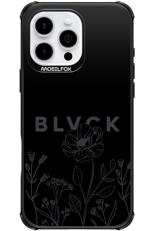 Black Flowers - Apple iPhone 16 Pro Max