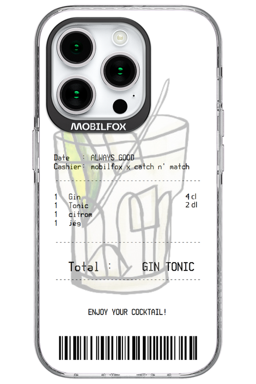 gin tonic - Apple iPhone 15 Pro