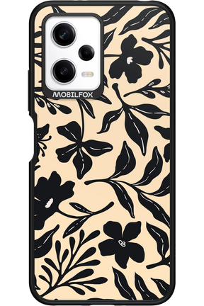 Black Flowers 2.0 - Xiaomi Redmi Note 12 5G