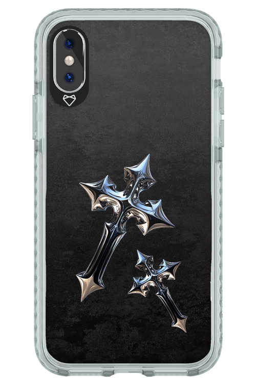Chrome Crosses 2.0 - Apple iPhone X