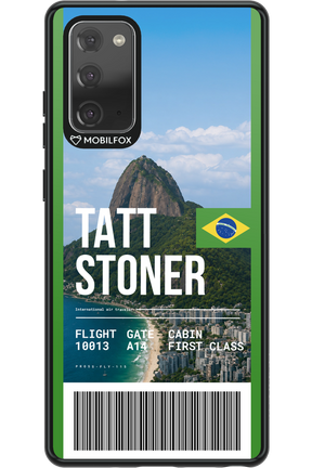 TATT STONER (fly ticket) 2.0 - Samsung Galaxy Note 20