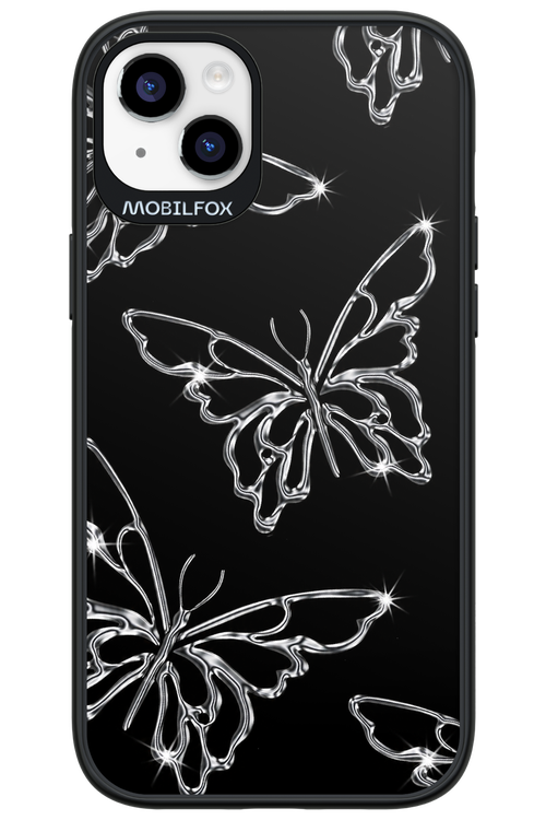 Silver Butterfly 2.0 - Apple iPhone 14 Plus