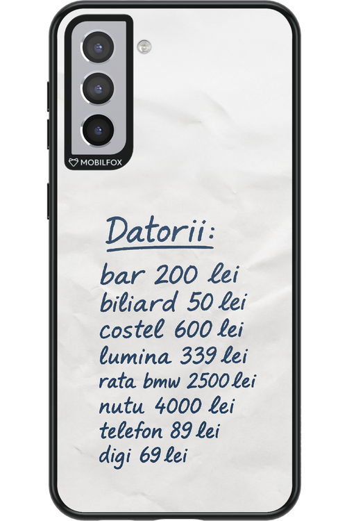 The List 2.0 - Samsung Galaxy S21+