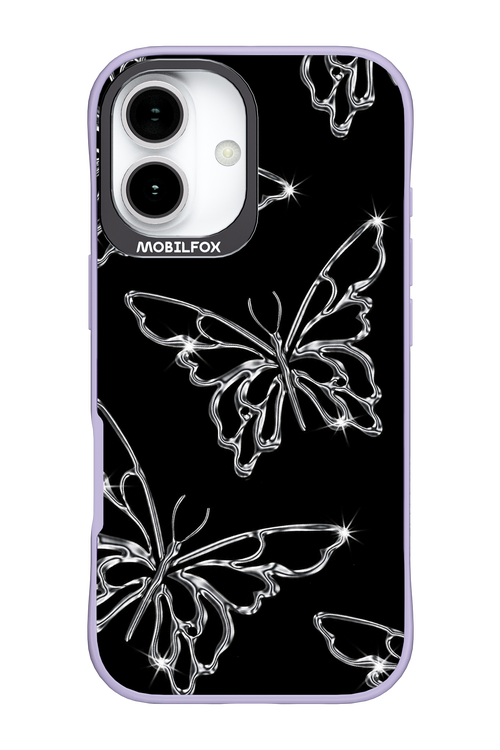 Silver Butterfly 2.0 - Apple iPhone 17