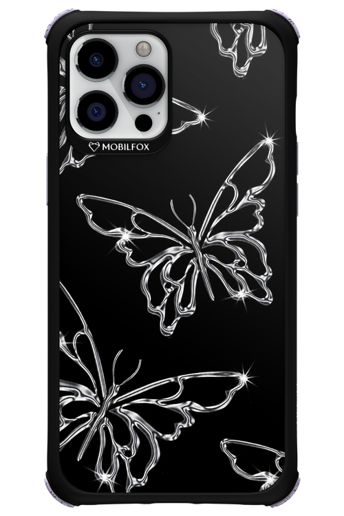 Silver Butterfly 2.0 - Apple iPhone 12 Pro Max
