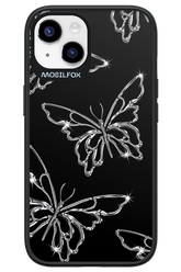 Silver Butterfly 2.0 - Apple iPhone 14