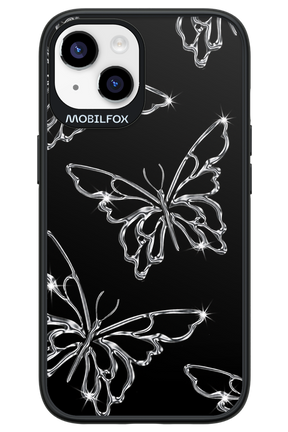 Silver Butterfly 2.0 - Apple iPhone 14
