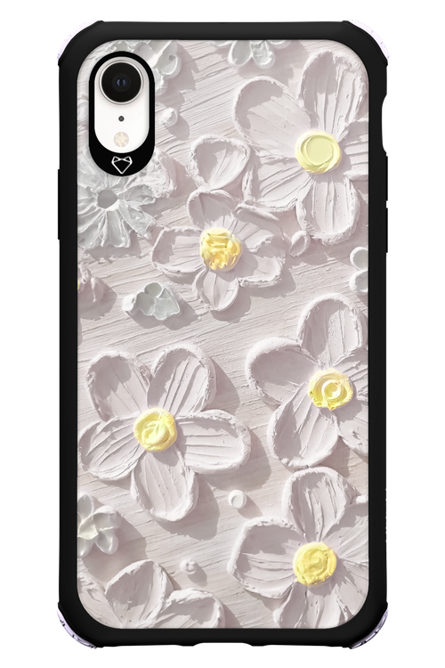 White Flowers 2.0 - Apple iPhone XR