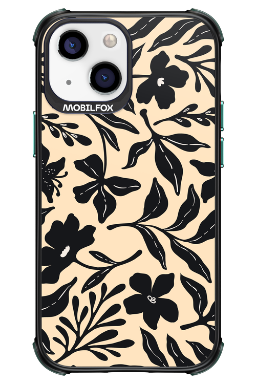 Black Flowers 2.0 - Apple iPhone 13 Mini