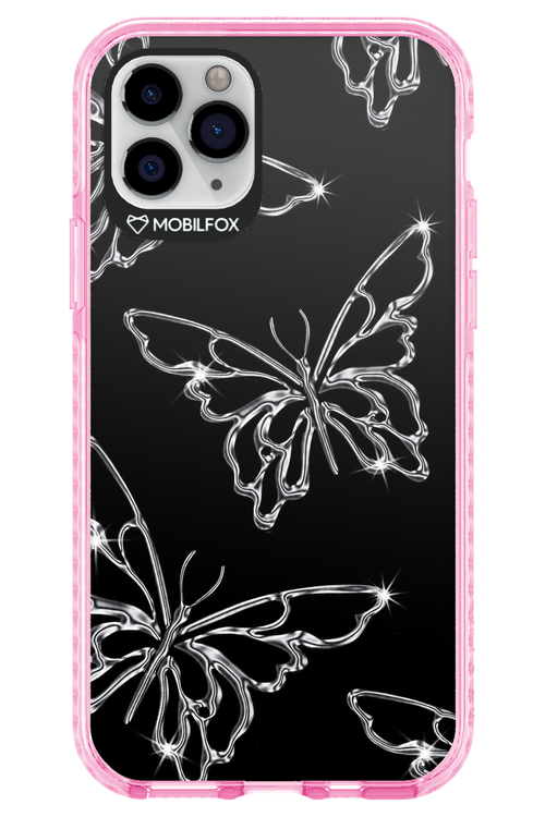 Silver Butterfly 2.0 - Apple iPhone 11 Pro