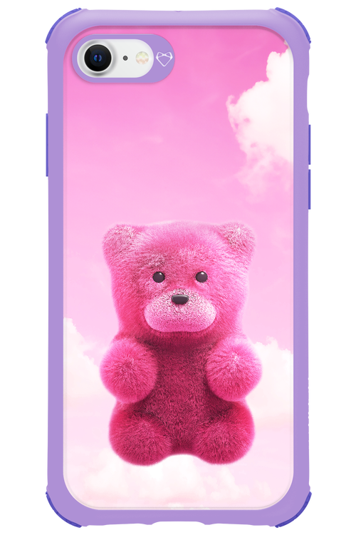 Pinky Bear Clouds - Apple iPhone SE 2020