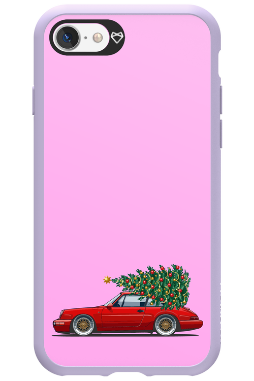 XMAS Car Pink - Apple iPhone 7