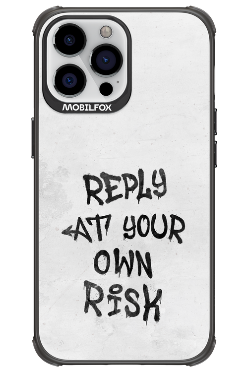At Your Own Risk 2.0 - Apple iPhone 13 Pro Max