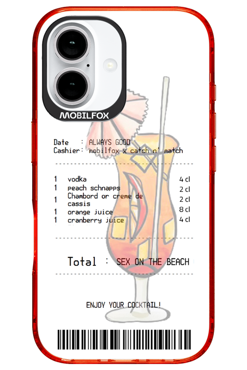 sex on the beach cocktail - Apple iPhone 16