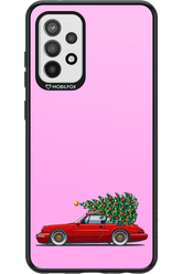 XMAS Car Pink - Samsung Galaxy A72