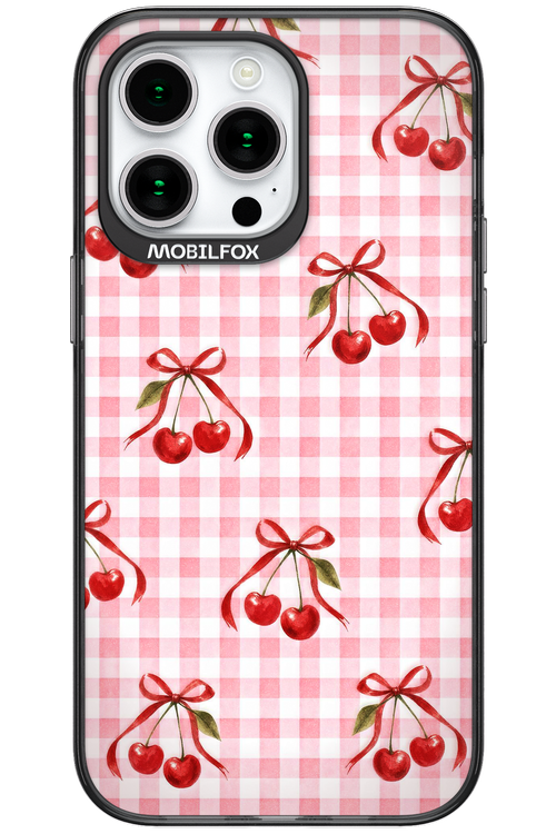 Pink Cherry Checked 2.0 - Apple iPhone 15 Pro Max
