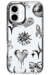 Silver Zone Transparent - Apple iPhone 16
