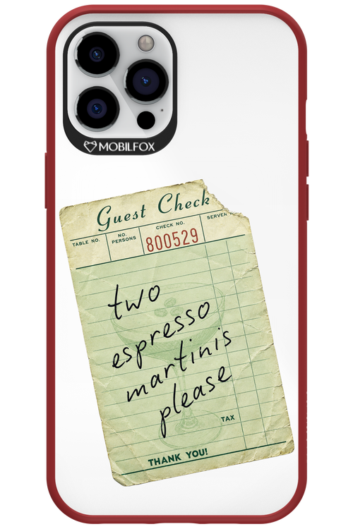 Espresso Martini 2.0 - Apple iPhone 12 Pro Max