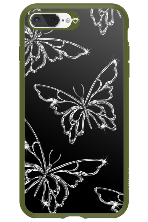 Silver Butterfly 2.0 - Apple iPhone 7 Plus