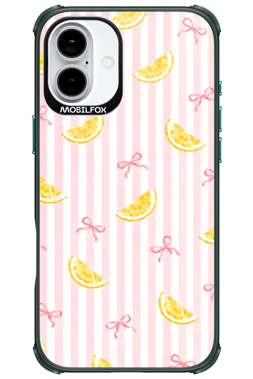 Bow with Lemon 2.0 - Apple iPhone 16 Plus