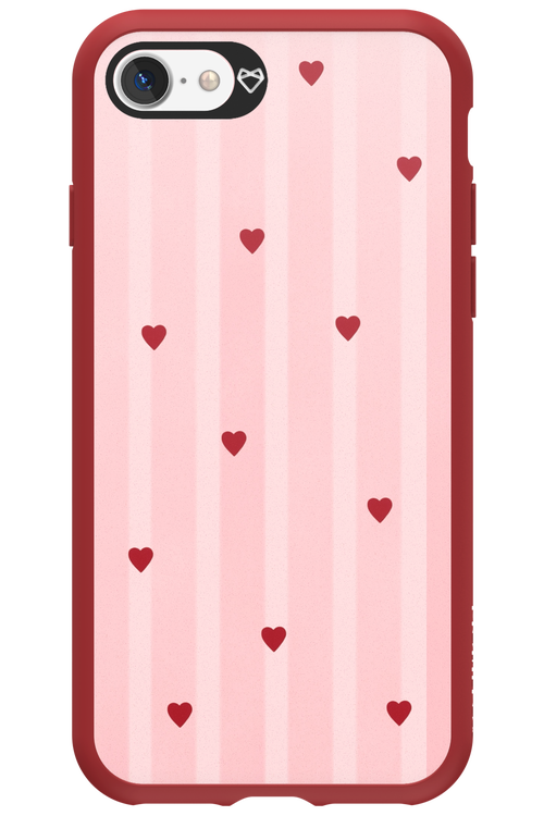 Red Little Hearts 2.0 - Apple iPhone 7