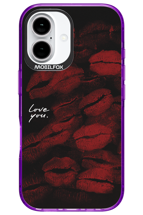 LOVE U BLACK 2.0 - Apple iPhone 16