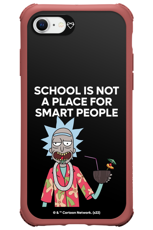 School is not for smart people - Apple iPhone 8