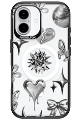 Silver Zone Transparent - Apple iPhone 16