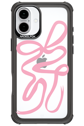Pink Bow - Apple iPhone 16 Plus