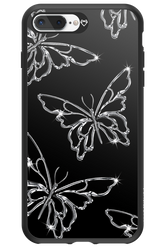 Silver Butterfly 2.0 - Apple iPhone 8 Plus