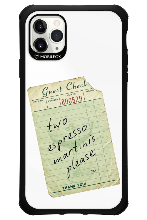 Espresso Martini 2.0 - Apple iPhone 11 Pro Max