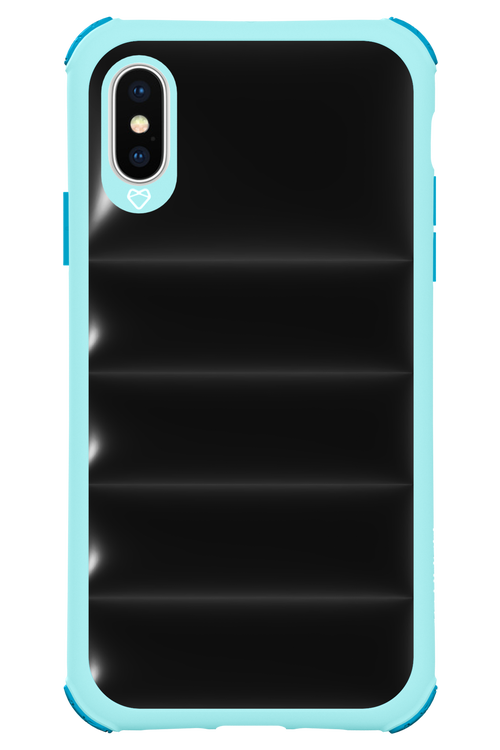 Black Puffer Case - Apple iPhone XS