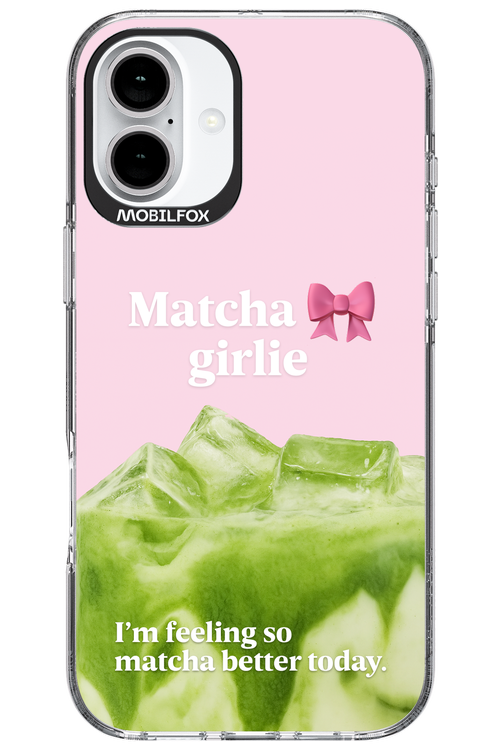 Matcha Girlie 2.0 - Apple iPhone 16 Plus