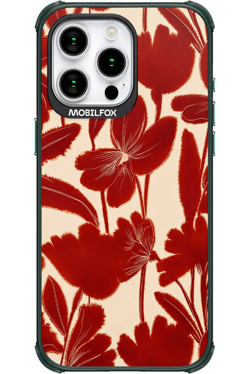 Burgundy Flowers 2.0 - Apple iPhone 15 Pro Max
