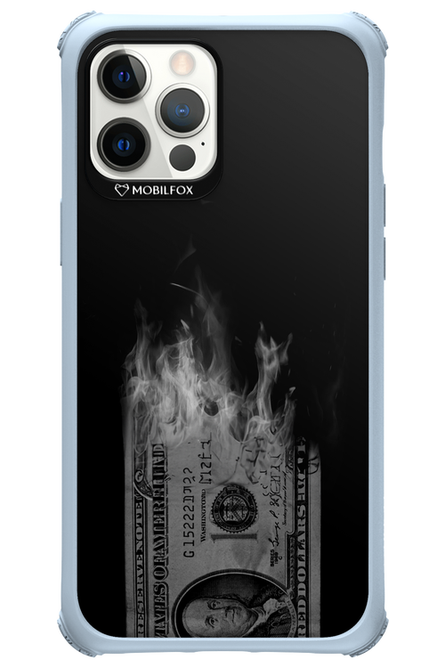 Money Burn B&W 2.0 - Apple iPhone 12 Pro Max