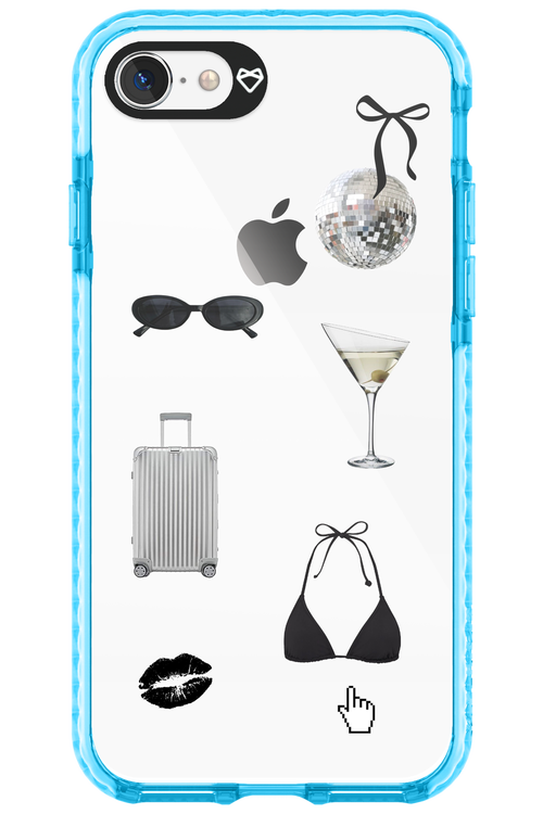 Silver Summer - Apple iPhone 8
