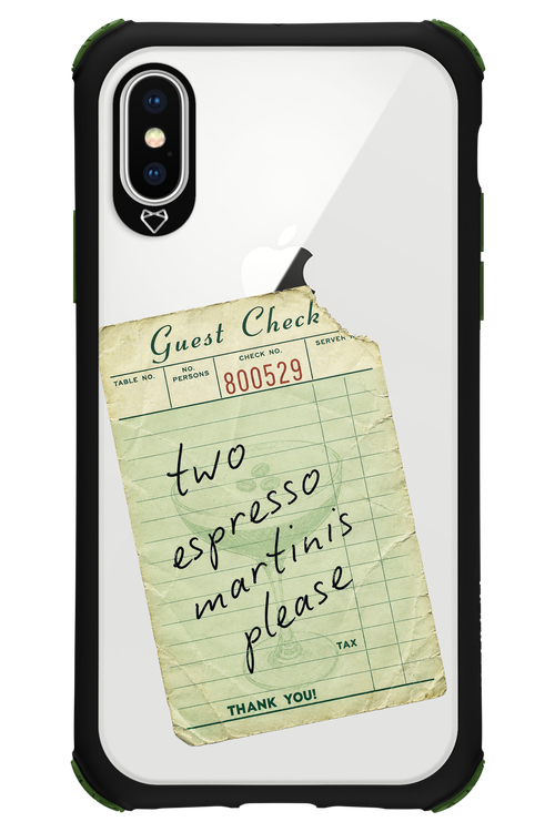 Espresso Martini 2.0 - Apple iPhone X