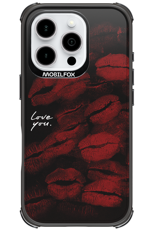 LOVE U BLACK 2.0 - Apple iPhone 16 Pro