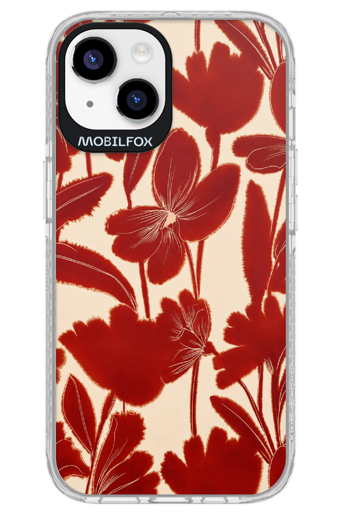 Burgundy Flowers 2.0 - Apple iPhone 14