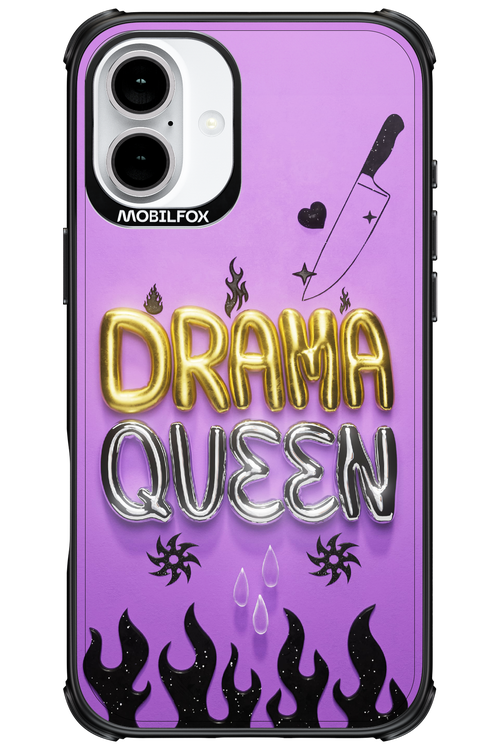 Drama Queen Purple - Apple iPhone 16 Plus