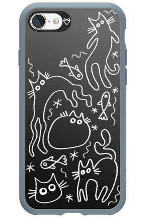 CHALK_CATS - Apple iPhone 8