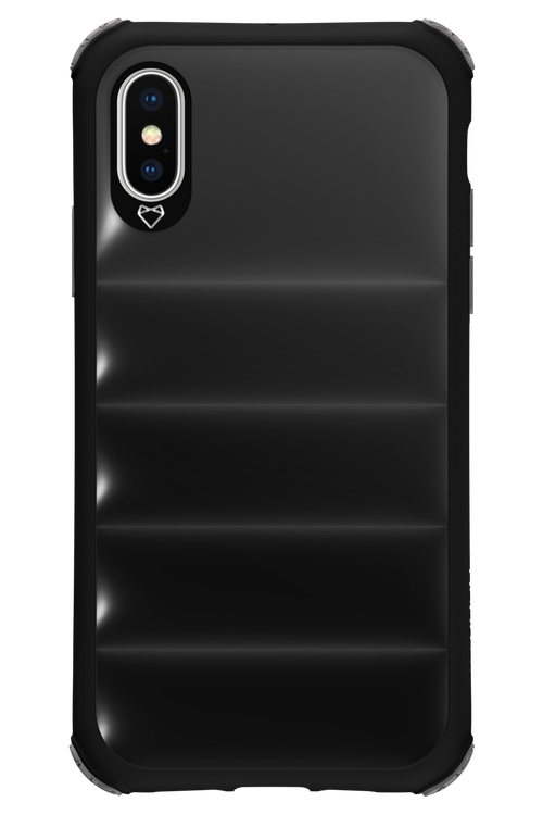 Black Puffer Case - Apple iPhone XS