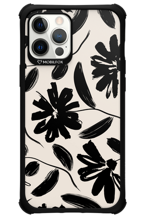 Monochrome Flowerss 2.0 - Apple iPhone 12 Pro Max