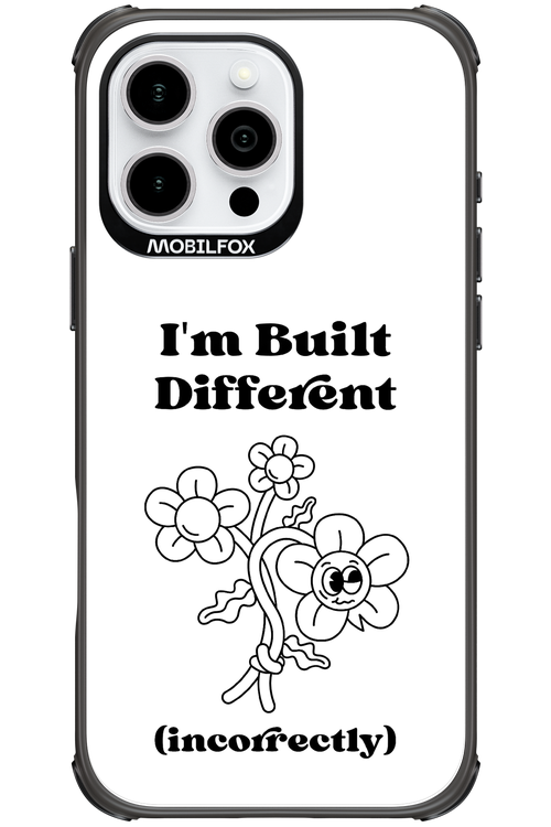 Incorrect Transparent 2.0 - Apple iPhone 16 Pro Max
