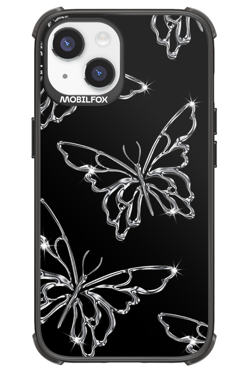 Silver Butterfly 2.0 - Apple iPhone 14